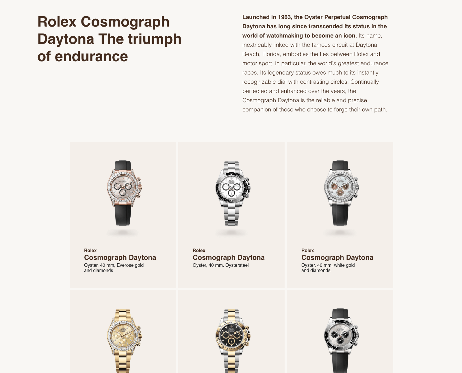 Charles Fox Luxury E-commerce screen